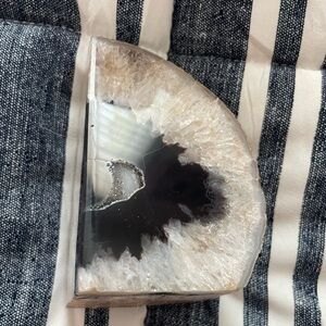 Crystal Geode Bookend